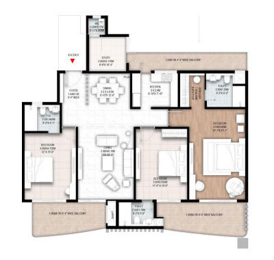 Gaur Aspire Floor Plan