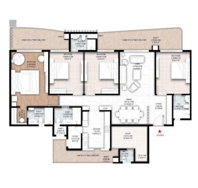 Gaur Aspire Floor Plan
