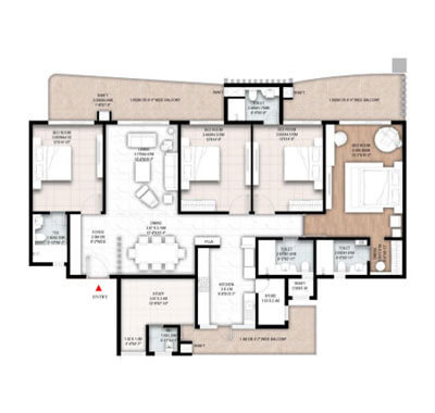 Gaur Aspire Floor Plan
